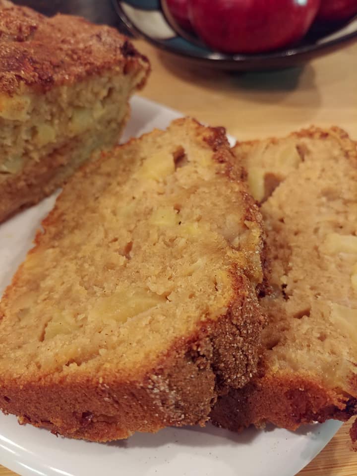 Delicious And Moist Cinnamon Apple Bread - Jett's Kitchen