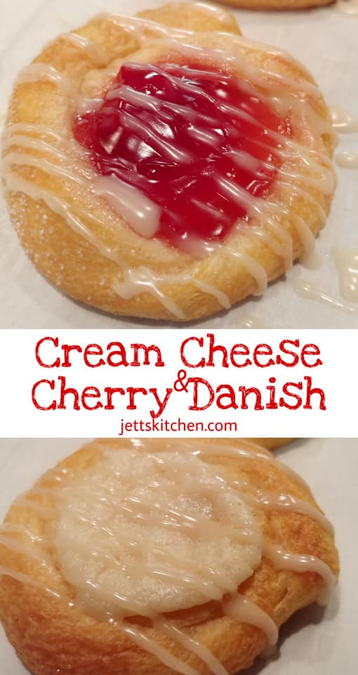 Crescent Roll Cream Cheese Danish - My Mini Chefs