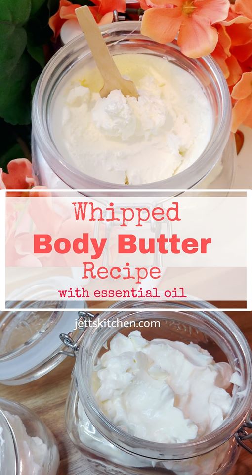 Whipped Body Butter For Smoother Skin - Jett's Kitchen