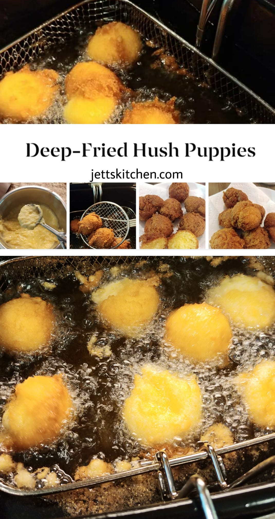 Deep-Fried Southern Hush Puppies Recipe