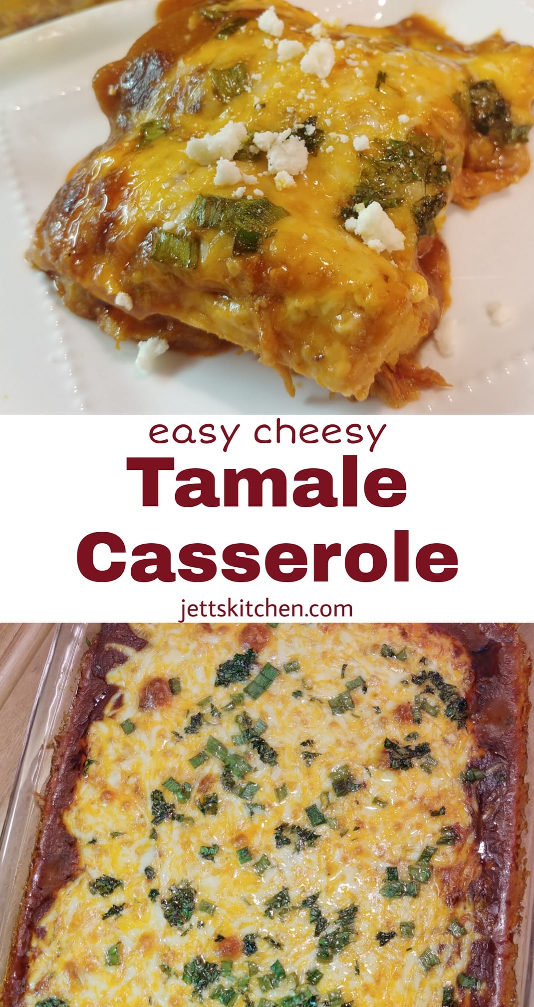 Easy Cheesy Tamale Casserole Recipe - Jett's Kitchen