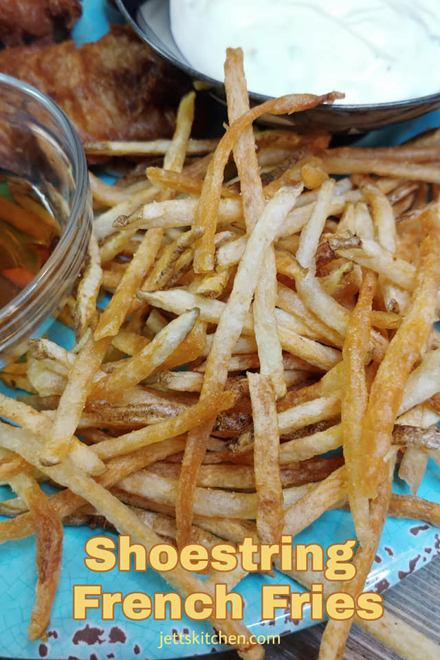 Air Fryer Frozen Shoestring Fries - Keeping the Peas
