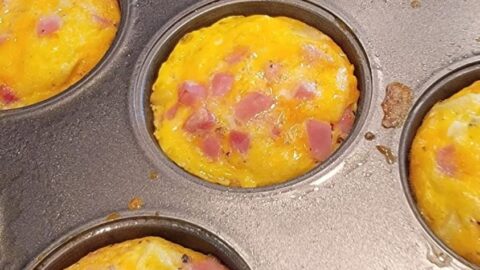 Red Pepper and Sausage Egg Muffins - Cooking For My Soul
