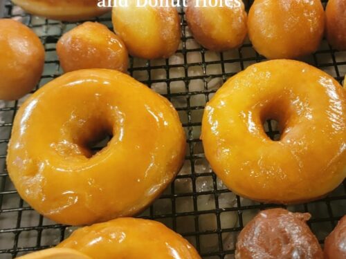 Homemade Glazed Donuts and Donut Holes - Jett's Kitchen